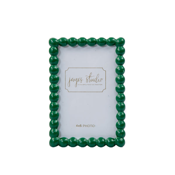 Gracie Pearl Photo Frame - Emerald Green