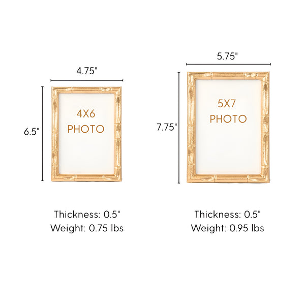 Gracie Isabelle Photo Frame Gold