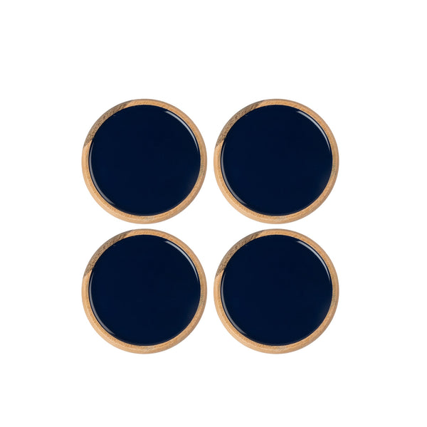 Gracie Wooden Coasters Set (4pk)