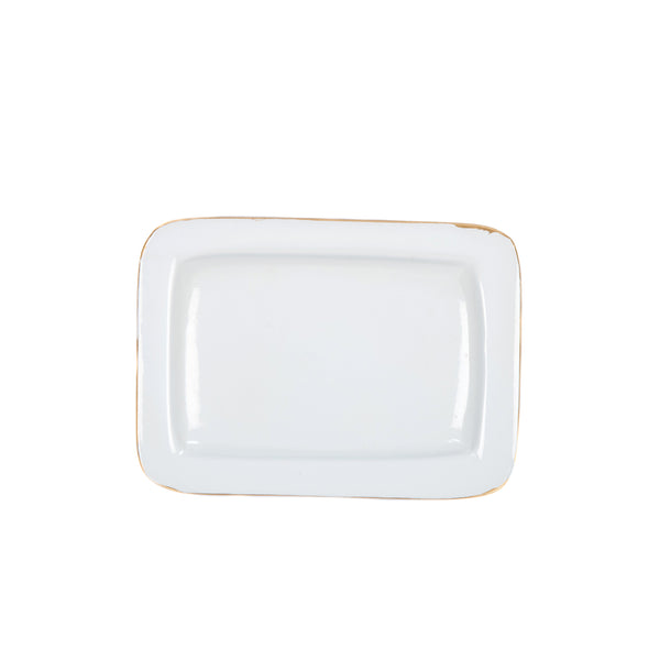 Gracie Enameled Laney Tray Natural