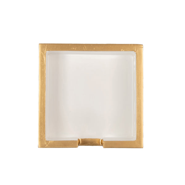 Gracie Enameled Color Block Amelia Cocktail Tray - Navy & White