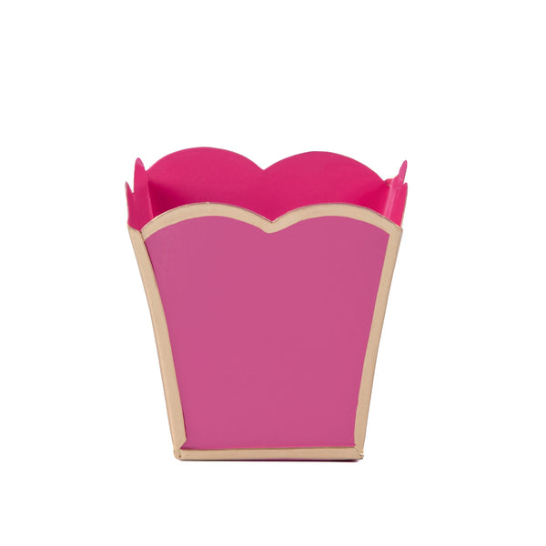 Gracie Scarlett Square Cachepot Planter Pink