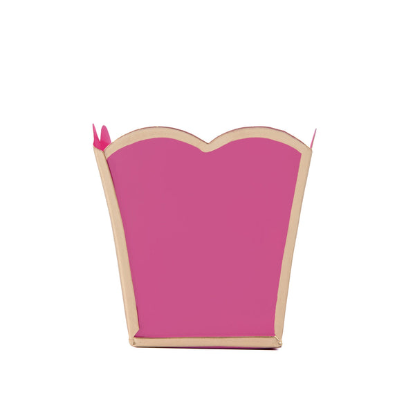 Gracie Scarlett Square Cachepot Planter Pink