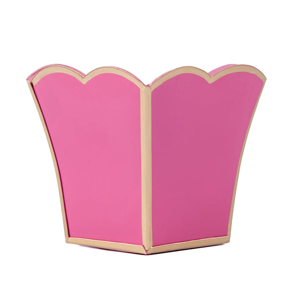 Gracie Scarlett Square Cachepot Planter Pink