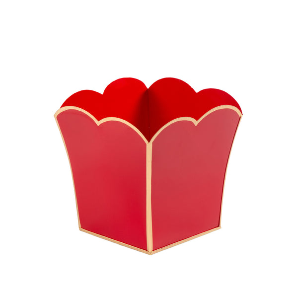 Gracie Scarlett Square Cachepot Planter - 6 inch