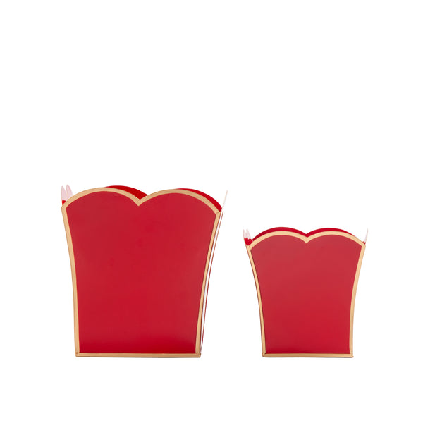 Gracie Scarlett Square Cachepot Planter - 6 inch