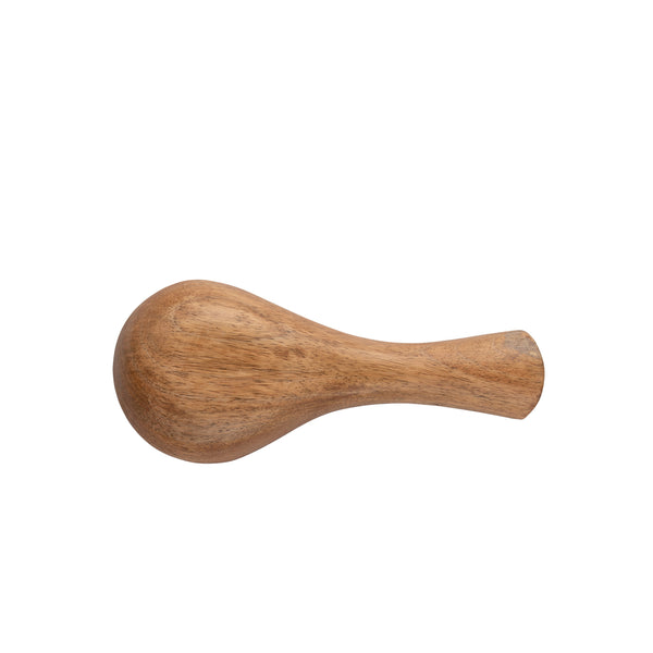 Gracie Spoon Rest - Mango Wood & Enamel - Red