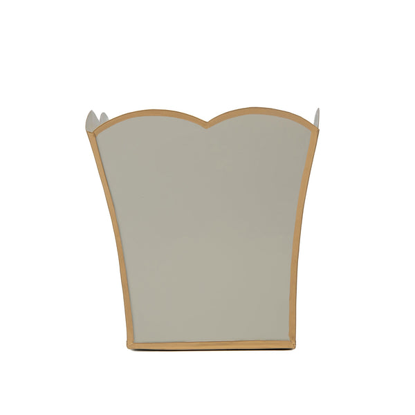 Gracie Scarlett Square Cachepot Planter Taupe