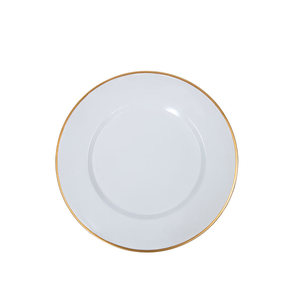 Gracie Round Charger (4pk) - White