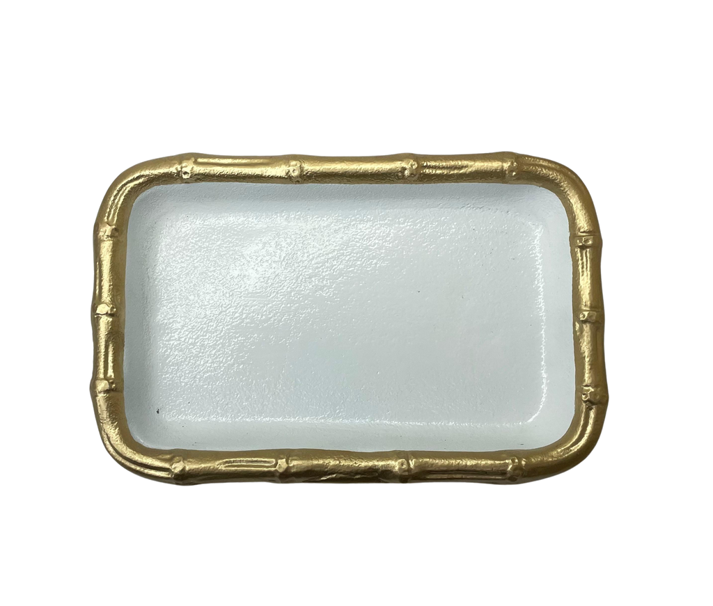 Gracie Chang Mai Tray 7 x 10 - White