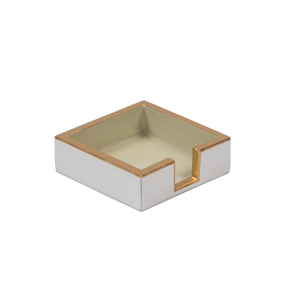 Gracie Enameled Color Block Amelia Cocktail Tray