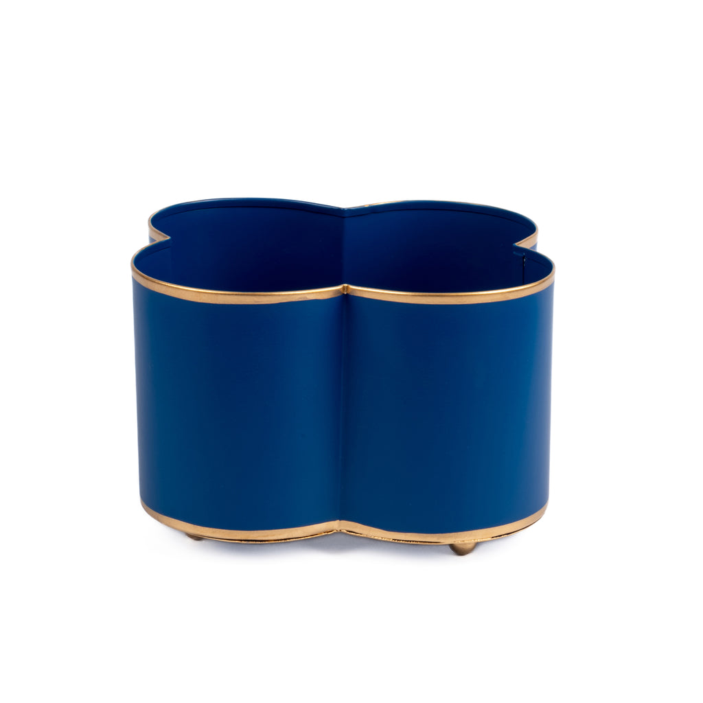 Mattie Quatrefoil Cachepot Planter