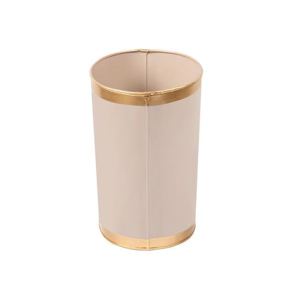 Mattie Oval Wastebasket - Natural
