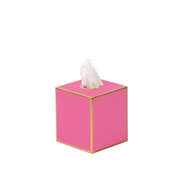 Mattie Tissue Box Cover Pink