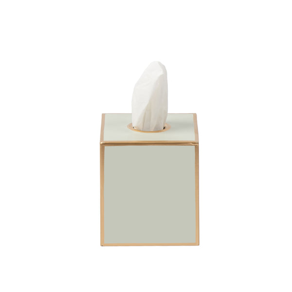 Mattie Tissue Box Cover - Sage Green