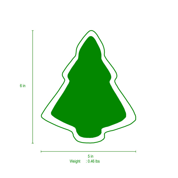 Gracie Christmas Tray - Green