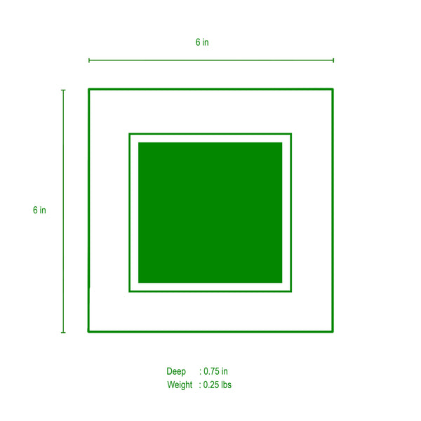 Heatwave Enameled Tori Trinket Tray - Cobalt Blue