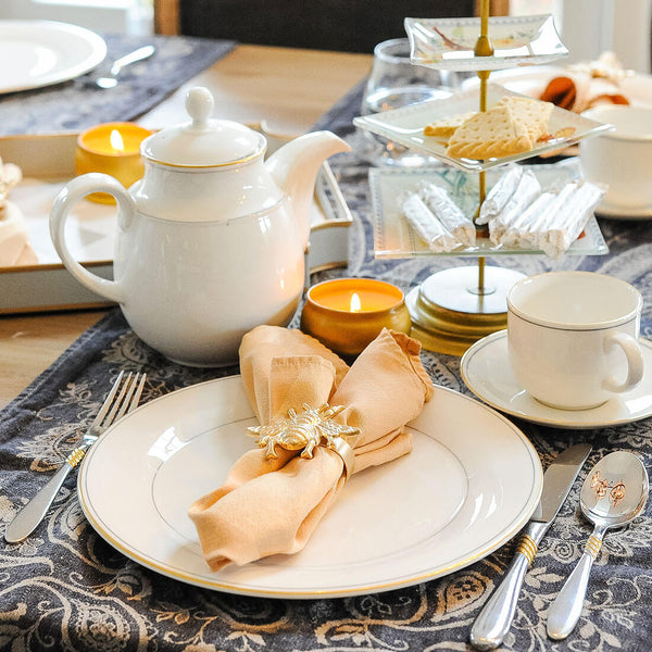 Bee Napkin Ring (4pk)