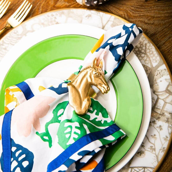Horse Head Napkin Ring (4pk)