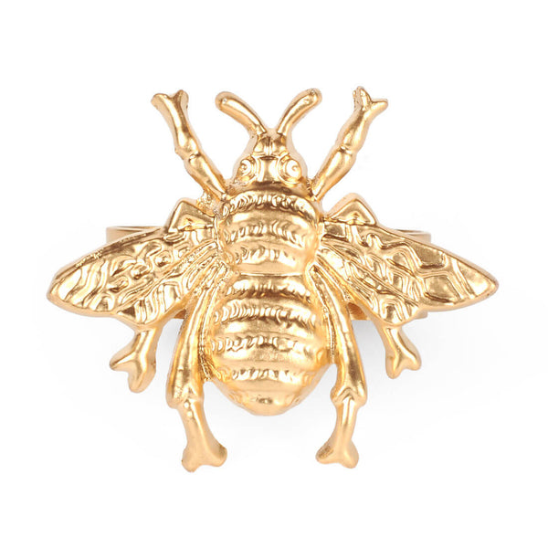 Bee Napkin Ring (4pk)