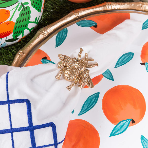 Bee Napkin Ring (4pk)