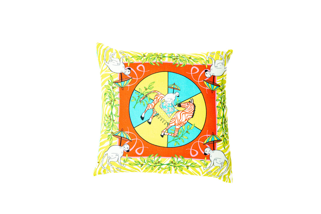 Zoey Zebra Pillow 20x20