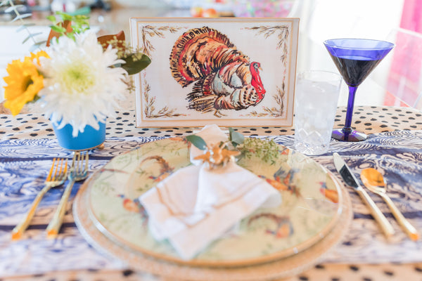 Gobbles Enameled Oliver Tray 8x12