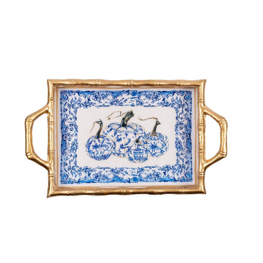 Chelsea Enameled Chang Mai Tray 10x14