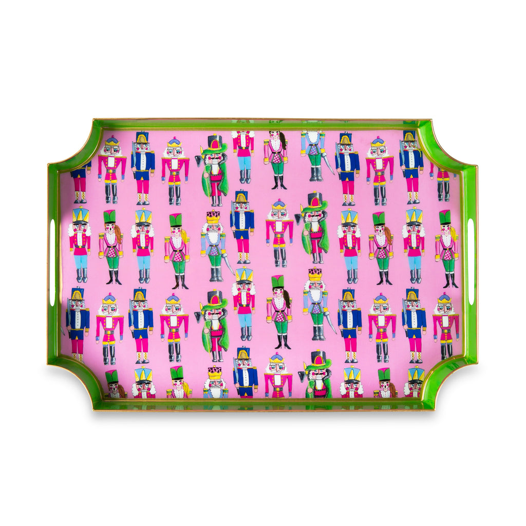 Norah Nutcracker Enameled Jaye Tray
