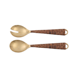 Regency Rattan Salad Spoons (2pk)