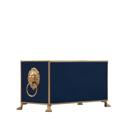 Bow Trellis Enameled Tori Trinket Tray