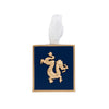 Regency Dragon Tissue Box Cover - Indigo Blue