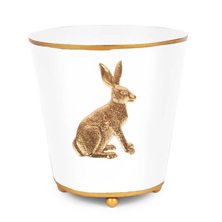 Regency Rabbit Round Cachepot Planter Pistachio