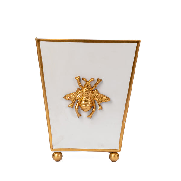 Regency Bee Square Cachepot Planter