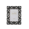 Greek Key Design Key Frame - Black