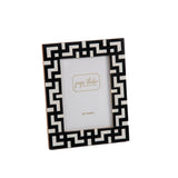 Greek Key Design Key Frame - Black