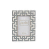 Greek Key Design Key Frame - Gray
