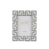 Greek Key Design Key Frame - Gray