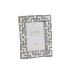 Greek Key Design Key Frame - Gray