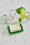 Gracie Enameled Laney Tray Emerald Green