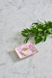 Lottie Enameled Landry Tray - Pink
