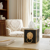 Paws & Claws Tissue Box Cover Black