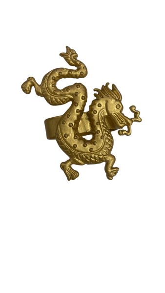 Dragon Napkin Ring (4pk)