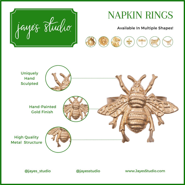 Bee Napkin Ring (12pk)