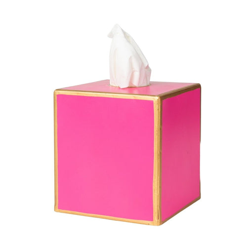 Mattie Tissue Box Cover Pink