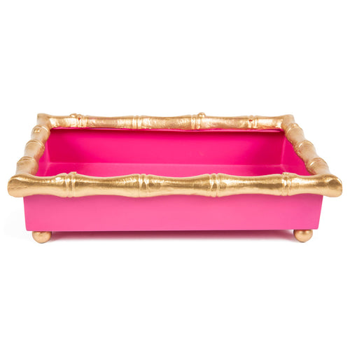 Gracie Chang Mai Tray Pink 5x9 - Avail 5/15