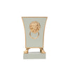 Paws & Claws Fluted Square Cachepot Planter Sage Green 6