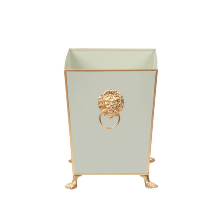 Penny Enameled Tulip Wastebasket