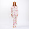 Jolly Santa Luxe Sateen Full Pajama Set