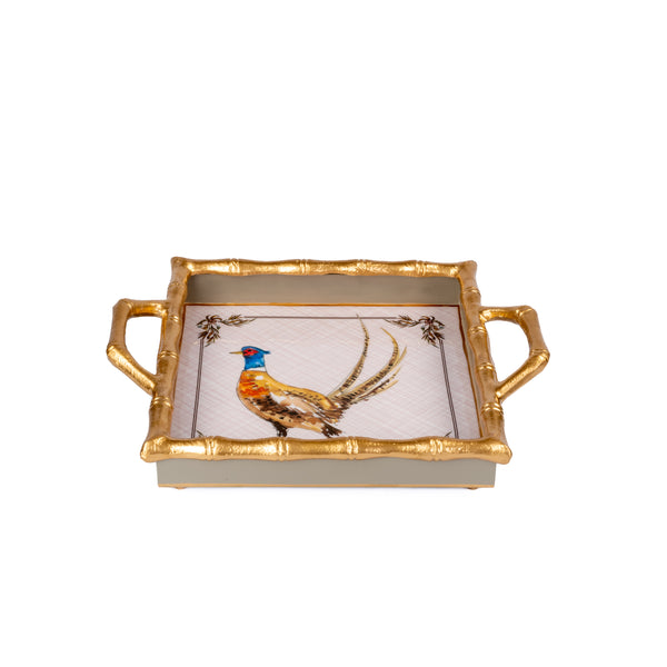 Phoebe Enameled Chang Mai Tray 12x12